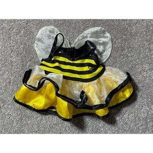 The Bear Factory Bumblebee Dress with Wings for Ages 3+ Black Yellow